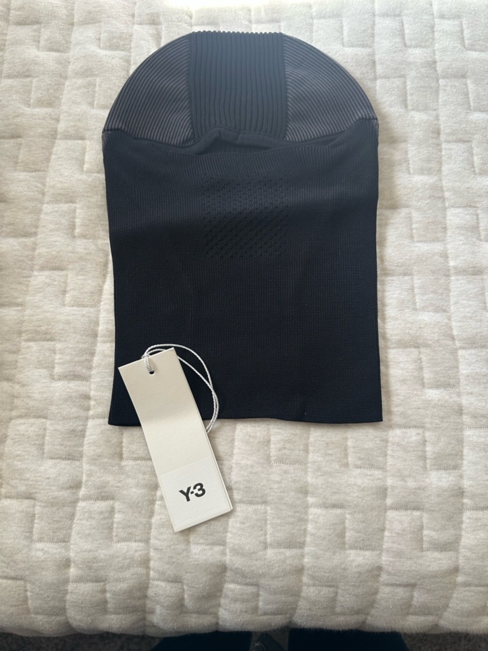 Y-3 Adidas Yohji Yamamoto Snood Balaclava Black HM8345 OSFA NWT
